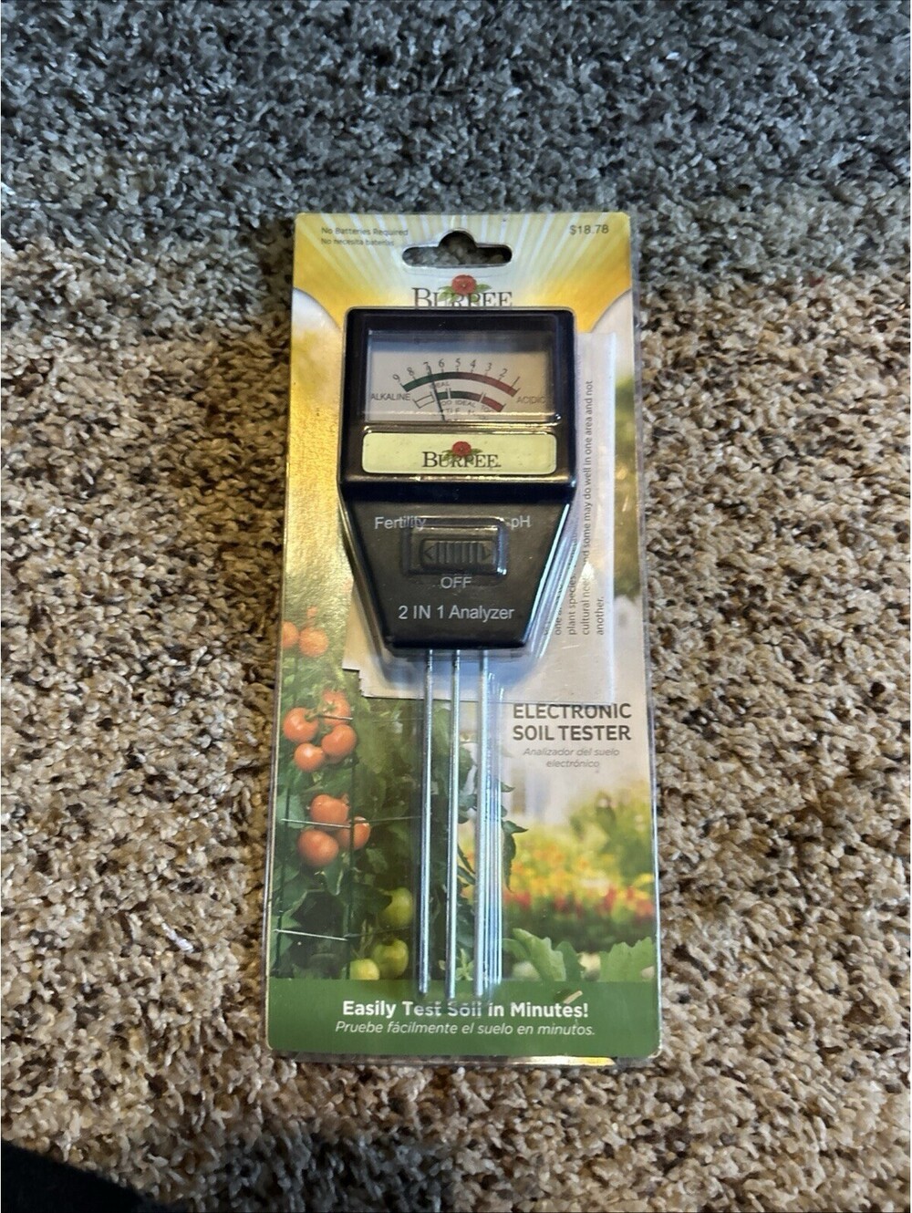 Burpee Electronic Soil Tester